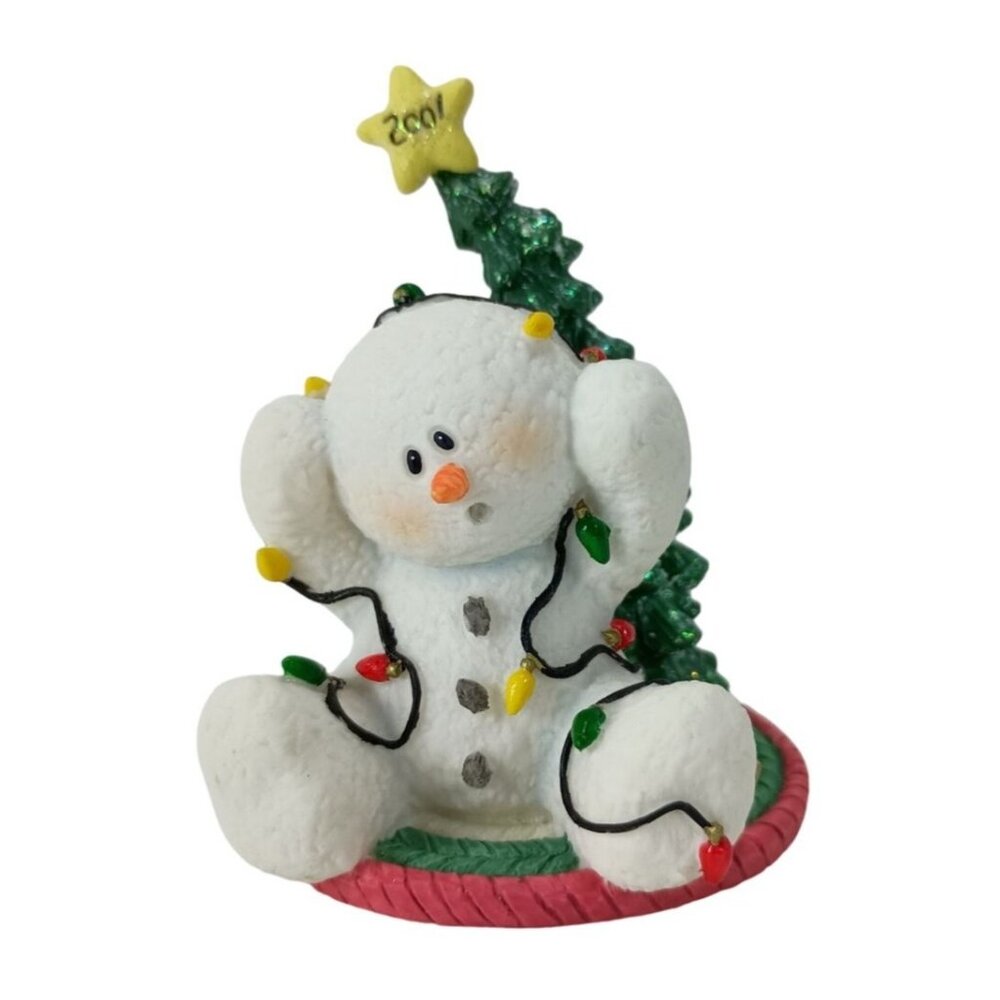 Sarah's Attic Snowonder Christmas 2001 Figurine Vintage